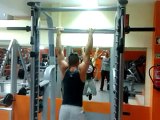 25 Clapping Pull-ups and 4 Rear Pull-ups