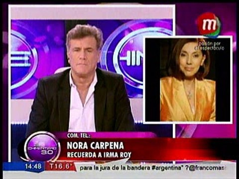 El adiós a Irma Roy. La recordamos junto a Nora Cárpena