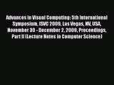 [PDF] Advances in Visual Computing: 5th International Symposium ISVC 2009 Las Vegas NV USA