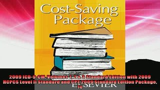 FREE DOWNLOAD  2009 ICD9CM Volumes 1 2  3 Standard Edition with 2009 HCPCS Level II Standard and CPT  BOOK ONLINE