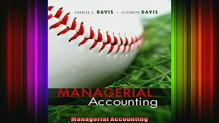 DOWNLOAD FREE Ebooks  Managerial Accounting Full Free