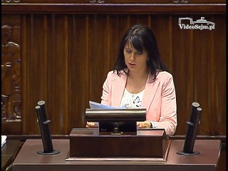 Poseł Ewa Kozanecka - Wystąpienie z dnia 08 czerwca 2016 roku.