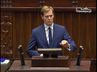 Poseł Jarosław Krajewski - Wystąpienie z dnia 08 czerwca 2016 roku.