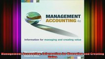 READ book  Management Accounting Information for Managing and Creating Value Full Free