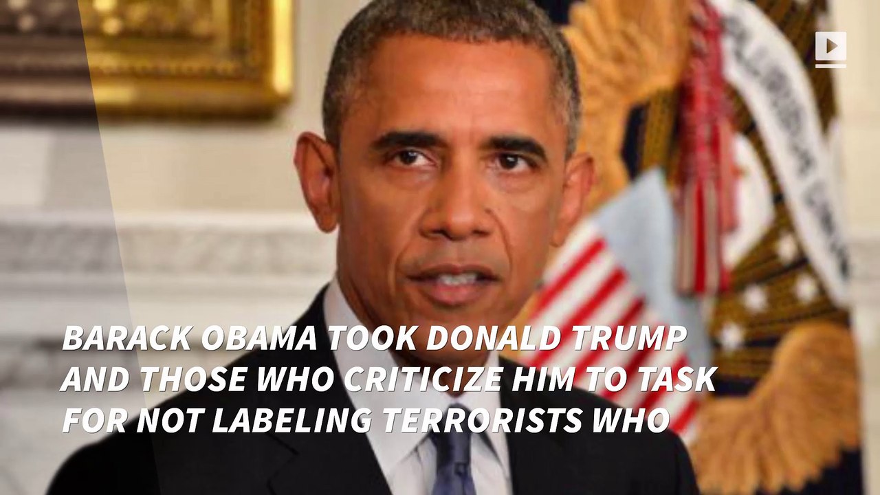 Obama: Calling terrorists Islamic extremists 'accomplishes nothing'