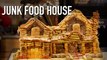 EPIC Gingerbread Junk Food House  |  HellthyJunkFood