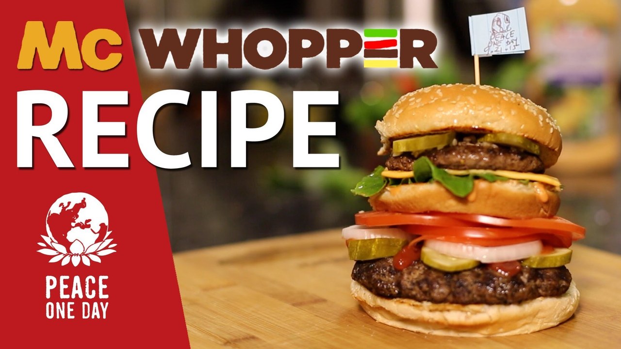 McWhopper Recipe  |  HellthyJunkFood