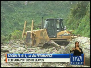 Vía Papallacta-Tena, parcialmente abierta al tránsito