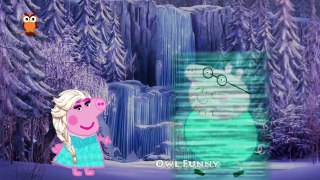 Peppa Pig Frozen Elsa Princess #Hulk vs Spiderman #Geogre Crying #Finger Frozen Nursery Rhyme
