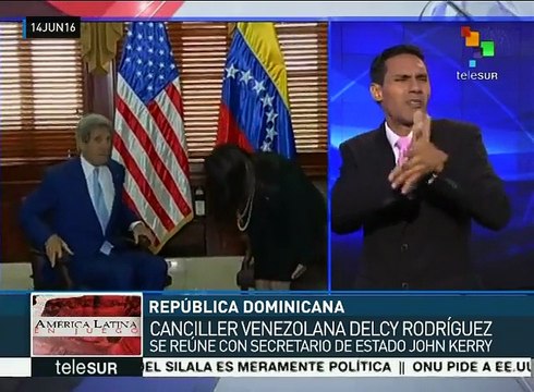 Cancilleres de Venezuela y EE.UU. mantienen encuentro formal