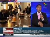 Paraguay: recuerdan participación de OEA en golpe contra Fernando Lugo