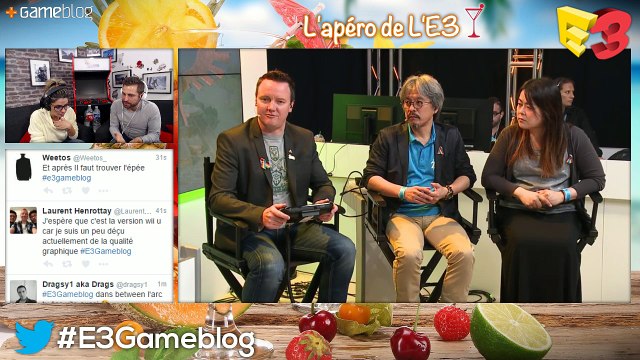 E3 20167 : L'apéro de l'E3 du Mardi 14/06/2016 (Zelda en live)