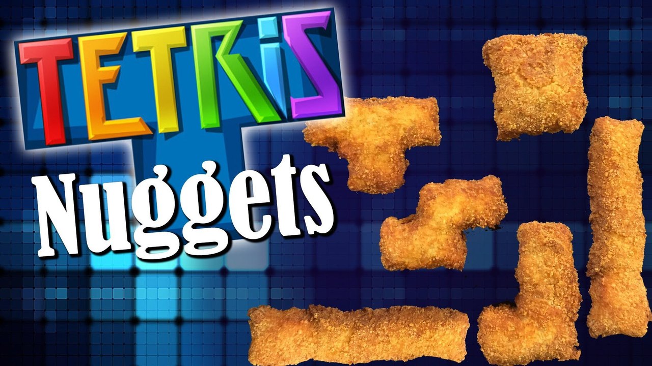 Tetris Nuggets Recipe |  HellthyJunkFood