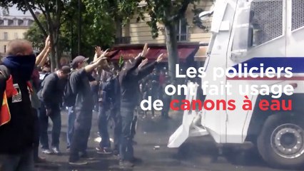 Manif contre la loi Travail : "Cette image m'a coûté un coup de flashball"