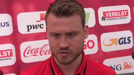 Foot - Euro - BEL : Mignolet «Les critiques sont normales après une défaite»