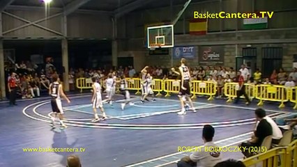Highlights ROBERT BOBROCZKY 2.29 m. 15 years - U16 Stella Azzurra Roma 2015 (BasketCantera.TV)
