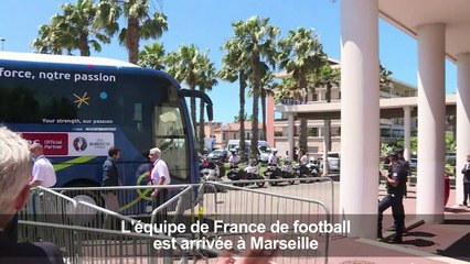 Les Bleus à Marseille à la veille du match contre l'Albanie