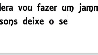 AVISO: VOU FAZER UM JAMMERS E SONS! (Leia A Descrição)