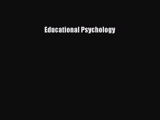Read Books Educational Psychology ebook textbooks