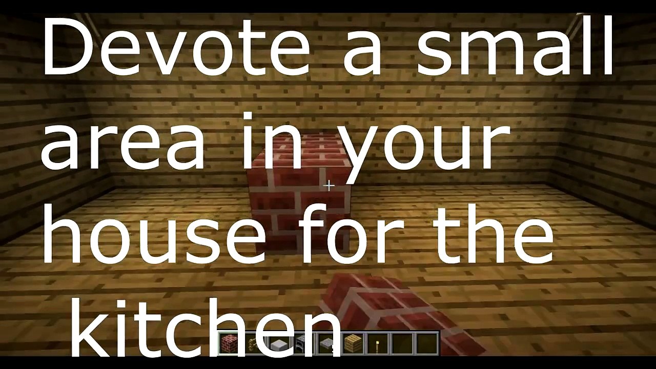 How to make a kitchen in Minecraft
