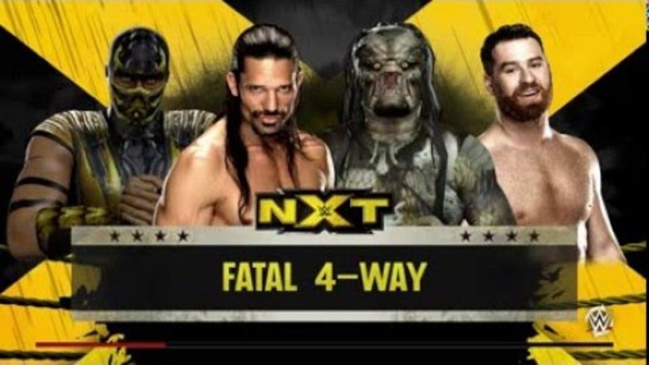 WWE Universe in WWE 2k16 part 1: Return of Scorpion and Debut of Predator