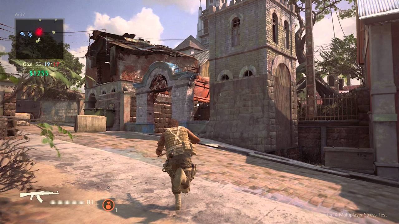 Uncharted 4 Online Beta gameplay part 3: Right up yo' bum