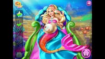 NEW 2015 The beautiful Barbie Mermaid Pregnant Barbie Mermaid Emergency NEW Video For Girls Princess