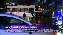 VIDEO Haos pe străzile Craiovei după o ploaie torențială 2016