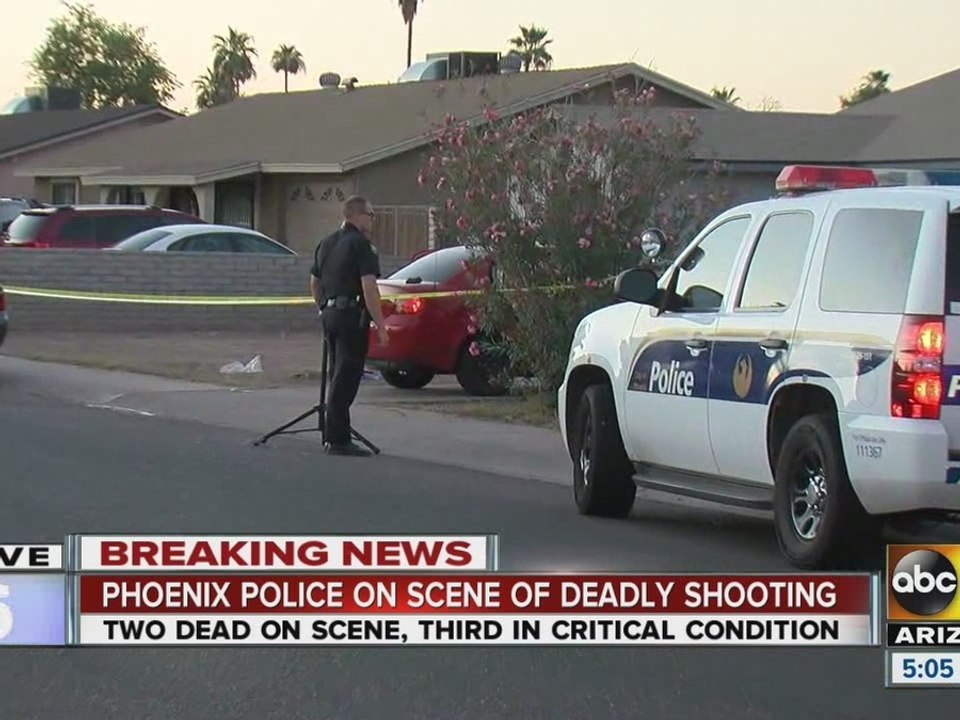 Two killed, one injured in west Phoenix shooting