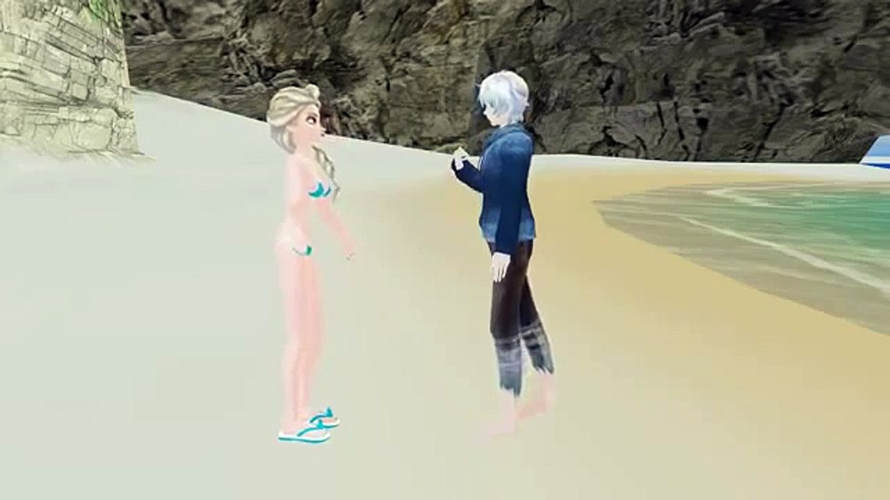 Elsa Besa a Jack Frost   Libre soy Frozen