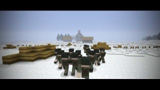 Minecraft EPIC World War 2 Village Attack