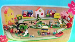 Peppa Pig * Zip Line Playground Playset * Toy Collectable Figures