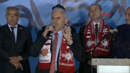 Kütahya Başbakan Yıldırım Kütahya'da Konuştu