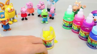 Kinder Surprise | How To Make Jelly Slime Clay Peppa Pig Muddy Puddles Toy