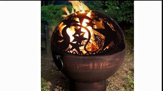 Good Directions FB-4 Copper 26-Inch Fire Bowl with Orion FireDome