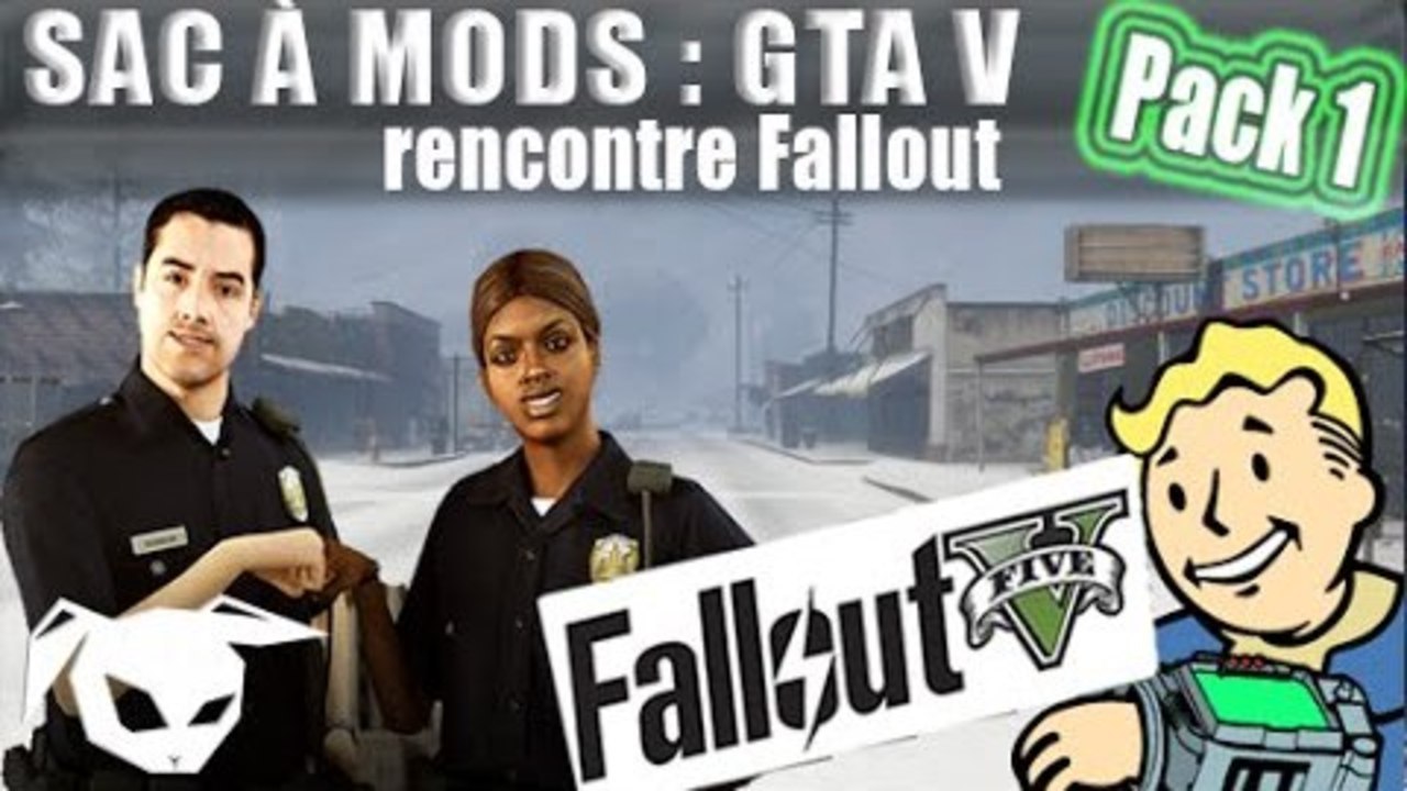 SAC À MODS : [Pack1]  - GTA5 rencontre Fallout -