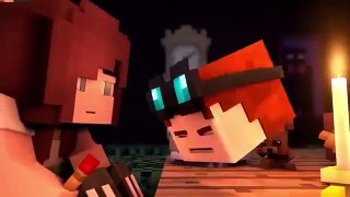 DanTDM with The Diamond Minecart & TDM Minecraft LIGHTS OUT HORROR MAP! Funny Moments Animation