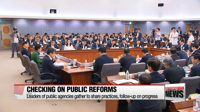 President Park says public sector must lead reforms