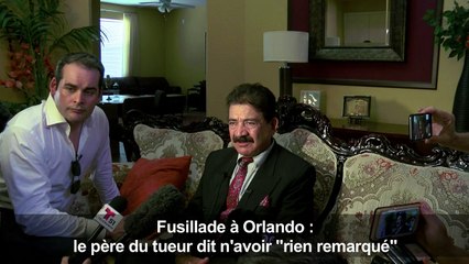 Le père du tueur d'Orlando dit n'avoir "rien remarqué"
