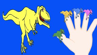 Peppa Pig Battle of the Dinosaurs Finger Family Nursery Rhymes Lyrics new episode Parody