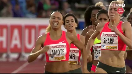800m F - meeting DL Stockholm, 30 juillet 2015 (Lamote vainqueur !)