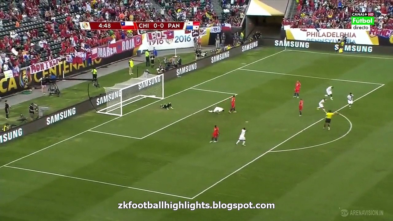 Miguel Camargo Super Goal HD - Chile 0-1 Panama 14.06.2016 HD