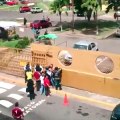 Así golpeó un GNB a manifestante en Cumaná