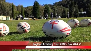 England Academy Tour 2012 - Day 20 & 21
