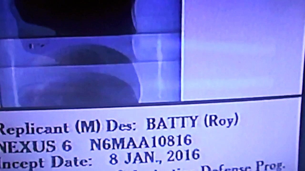 Blade Runner in 2016