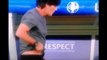 German Football Coach Joachim Loew smells his balls and picks his arse    EURO 2016