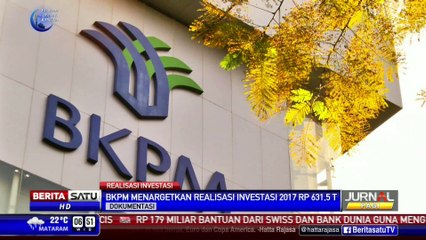 BKPM Targetkan Realisasi Investasi 2017 Rp 631,5 Triliun