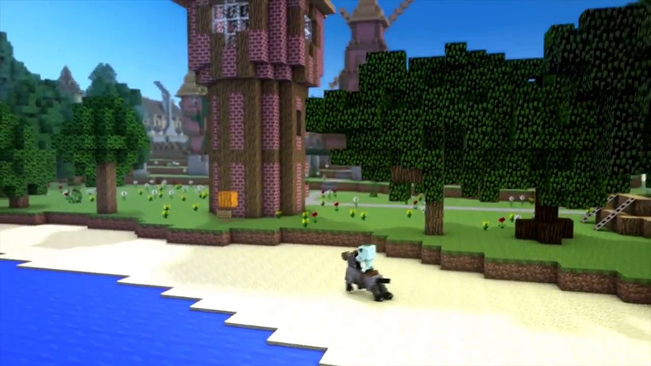 Minecraft Songs: "Gimme Back My Pig" Psycho Girls Little Sister Video | Minecraft | Animation
