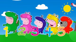 #Peppa #Pig #Dino 12345 #Numbers #Finger Family \ #Nursery Rhymes Lyrics and More
