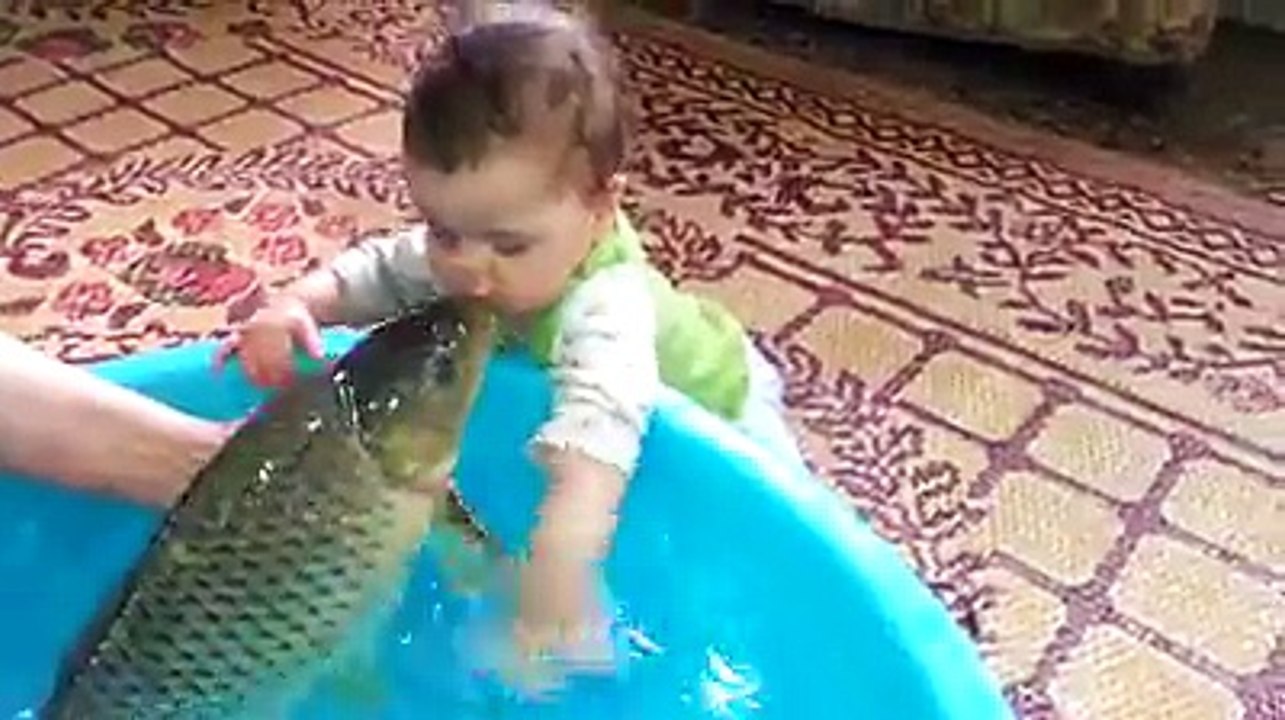 fish ans child
